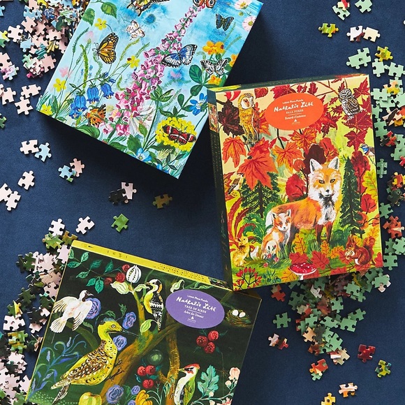 Nathalie Lete Tree of Birds Puzzle - Picture 2 of 3